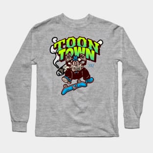 Luminous Skates of Toon Town YXE Long Sleeve T-Shirt